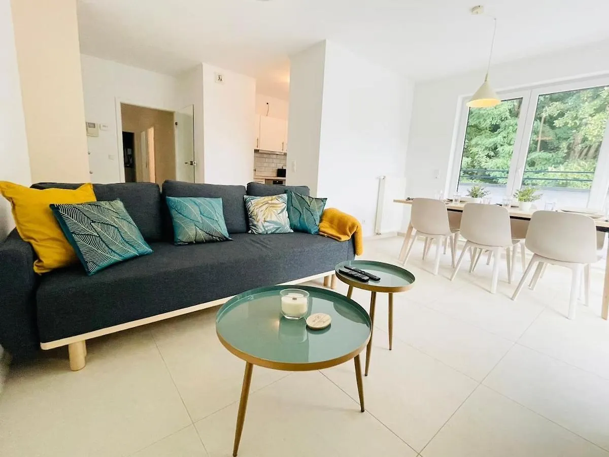 Luxury Green Penthouse Terrace&Parking - 117 Luksemburg Apartament